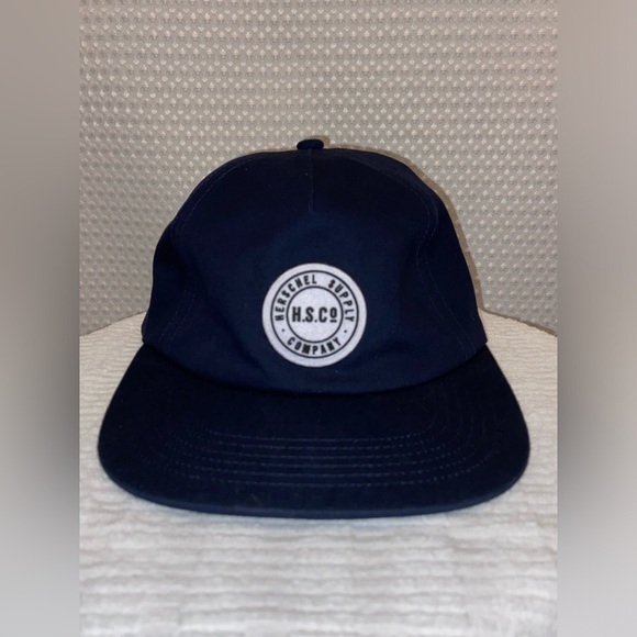 2/40$ Men's Herschel Supply Co. Navy Scout Adjustable Hat NWOT - Picture 3 of 13